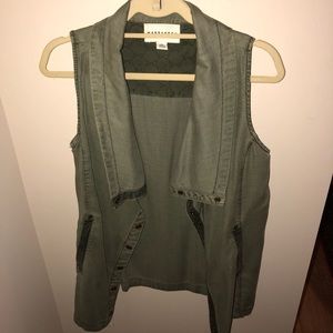Army green vest